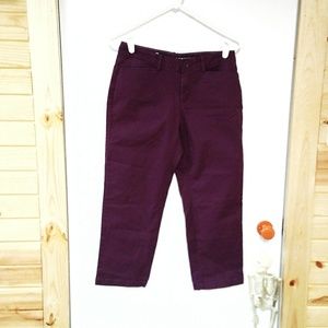 Eddie Bauer Purple Capris
